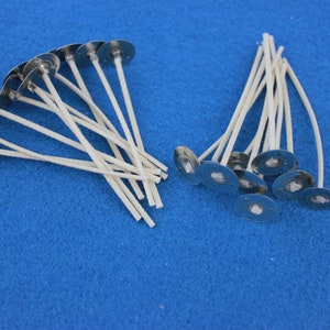 Votivdocht - 1000 - # 750 - 6,5 cm für die Kerzenherstellung von Votivkerzen, Gläsern, Behältern