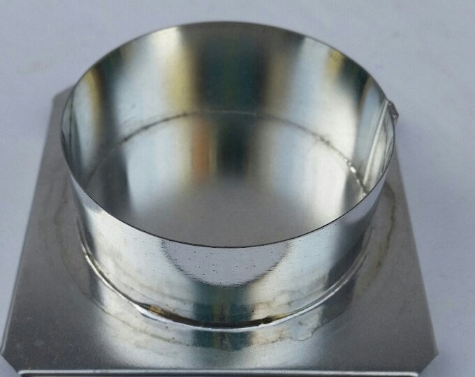 Round Floater Candle Mold 2.5in X 1in Metal NEW Floating Etsy