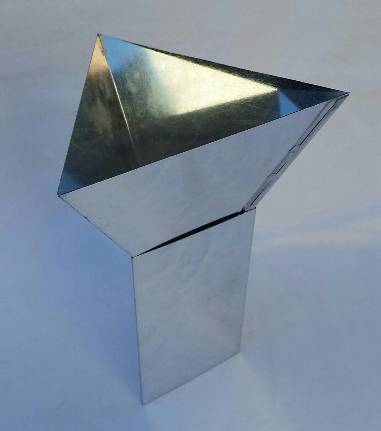 3 Sided Pyramid Candle Mold W/stand Etsy