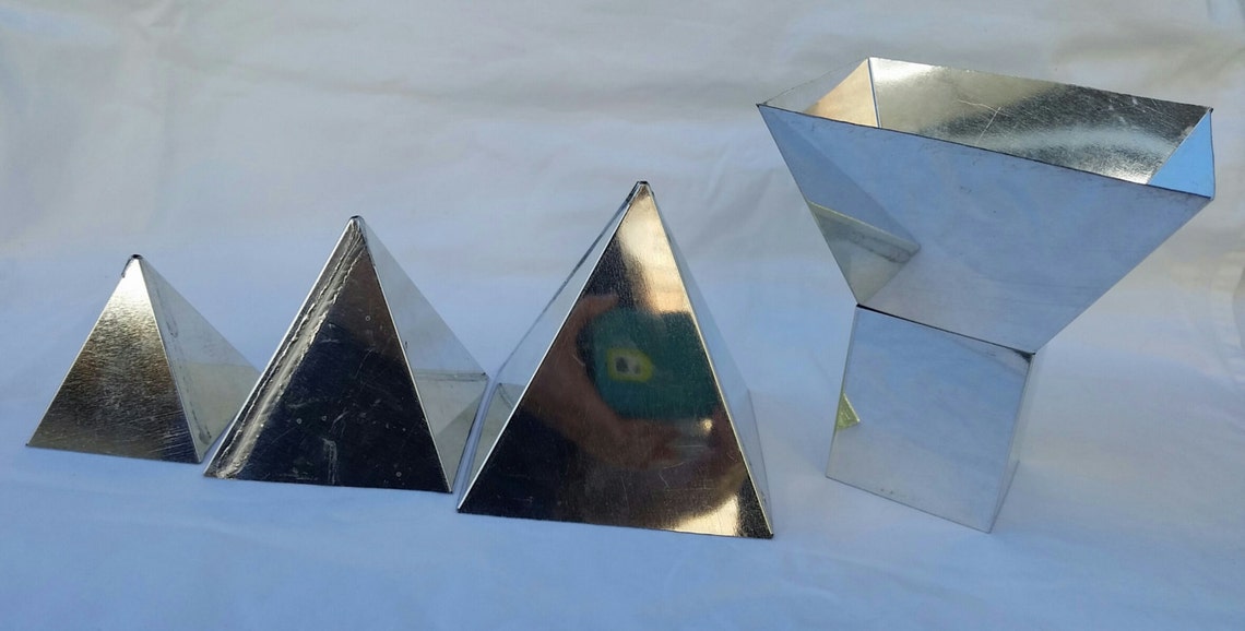 Pyramid Candle Mold 3in X 3in 4 Sided Pillar Mold With Etsy