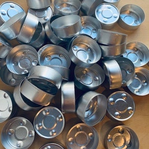 Metall Teelichtbecher - 250 - Aluminium Teelichtbehälter