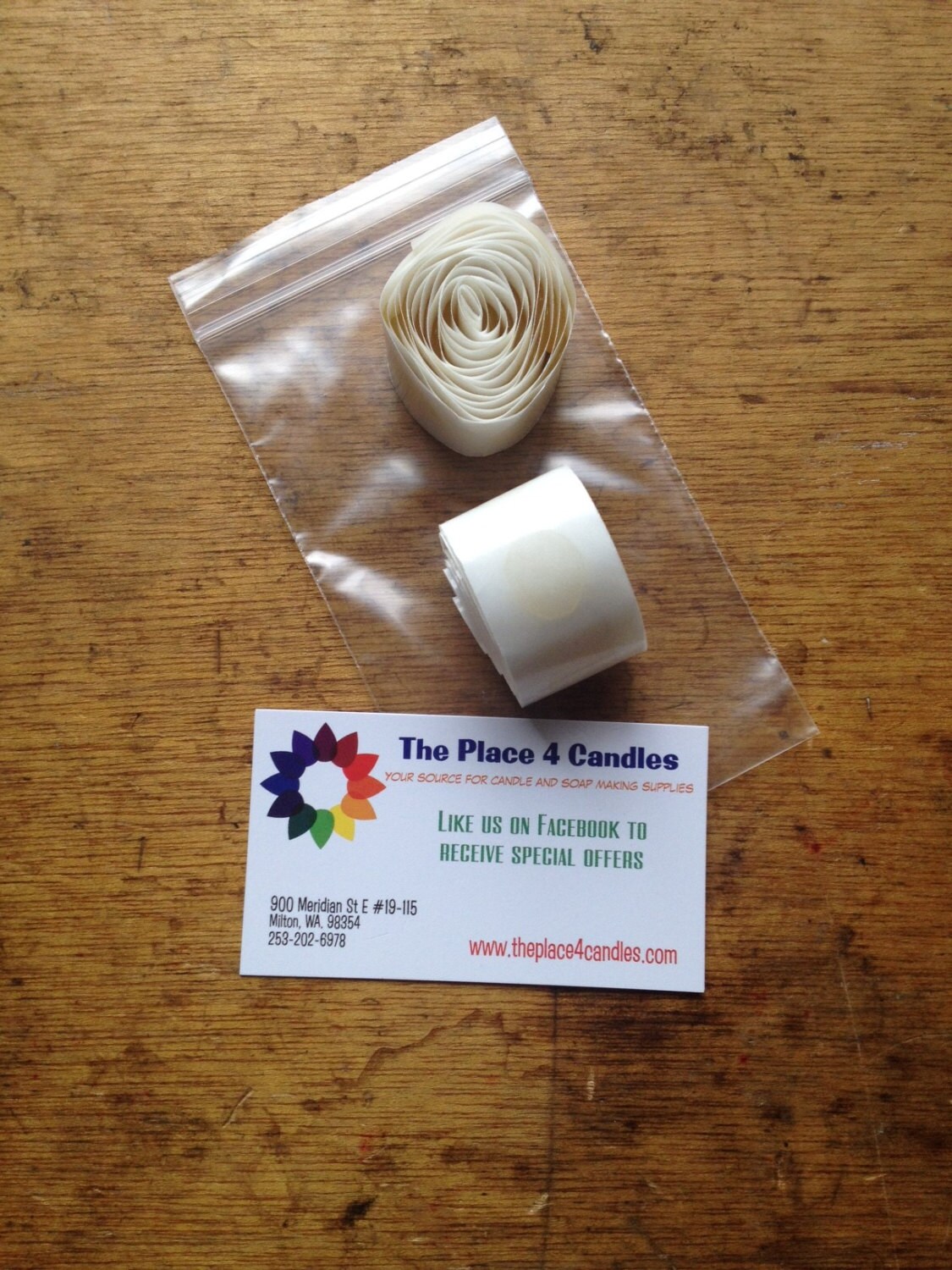 Candle Glue Dots 300 Wick Stickers for Container Candles Etsy