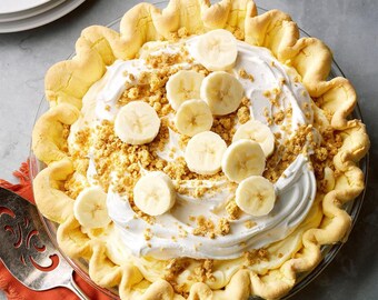 BANANA CREAM PIE - 1lb Fragrance Oil Candle Scent