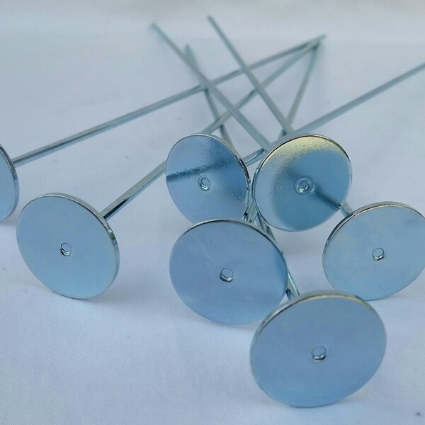 Wick Centering Pins 6.5in long - 2ea - Pillar Candles