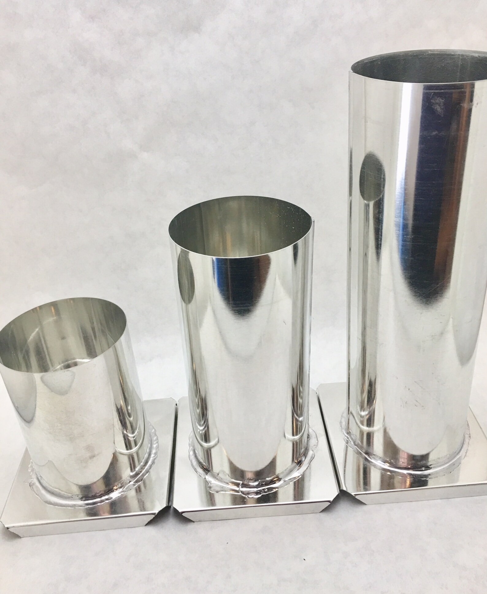 Round Pillar Candle Mold 3in X 6.5in Metal NEW Etsy