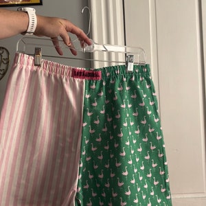Pink und Grün Flamingo Boxer
