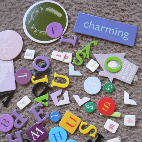 Chipboard Letters Etsy