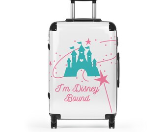 I'm Disney Bound Castle Wand Suitcase