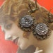 see more listings in the Antique Button Earrings section