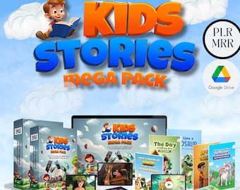 Kids Stories Mega Pack, Fun and Educational E-Books for Kids – Imaginative Tales for Families, Teachers & Content Creators