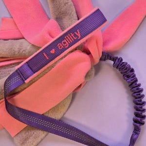 Tug Toy for Dogs – Faux Fur & Fleece Puppy Bungee Toy | Agility Gear for Agility Lovers | Dog Gift