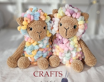 Loopsie the Sheep Crochet Pattern (PDF Download)