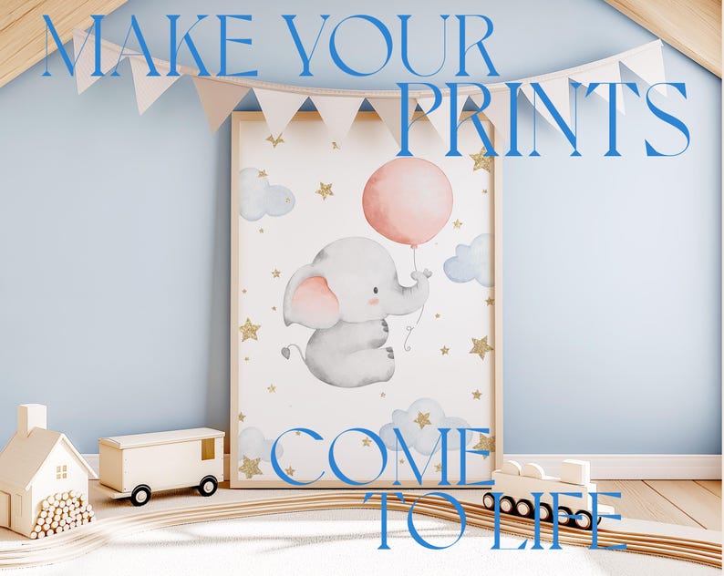 Minimal Scandinavian Kids Boys Room Interior Mock up