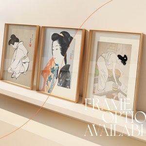 3 Frames Scandinavian Mockup Set of three Mock-up Boho Wood Frame Mockups DIN A4 A3 5x7 Ratio Minimal Outdoor PSD Gallery Wooden Border