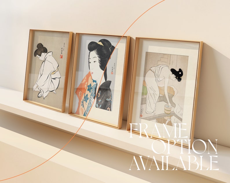 3 Frames Scandinavian Mockup Set of three Mock-up Boho Wood Frame Mockups DIN A4 A3 5x7 Ratio Minimal Outdoor PSD Gallery Wooden Border