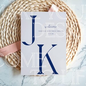 5x7 Invite Mockup Gender Reveal Pink Ribbon Silk Invitation Baby Shower Card Mockup Canva Greeting Card Bridal Shower Stationary Party Decor