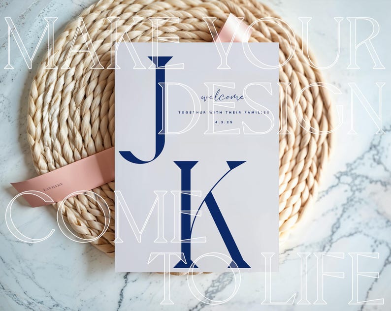5x7 Invite Mockup Gender Reveal Pink Ribbon Silk Invitation Baby Shower Card Mockup Canva Greeting Card Bridal Shower Stationary Party Decor