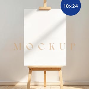 Maqueta de letrero para despedida de soltera de 18 x 24 pulgadas, para baby shower, exhibición de eventos, lienzo en blanco, letrero de bienvenida, caballete, tarjeta vertical, decoración para recepción de boda, luz natural