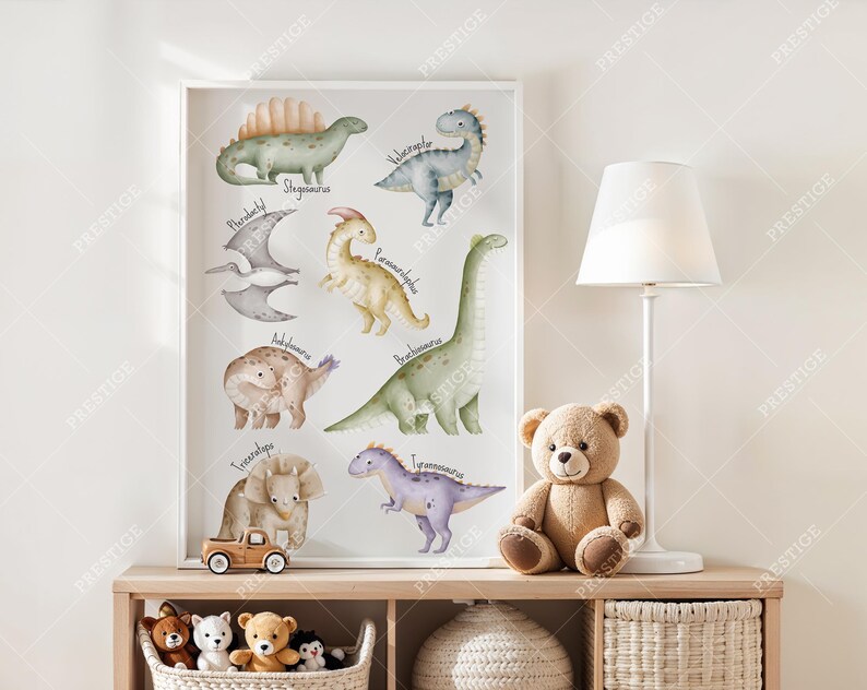 Nursery White Frame Mockup Minimal Kids Room Interior Mockup Modern Rustic Playroom Cream Wall Child Space Ratio A2 Size Vertical Poster PSD