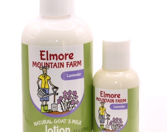 Natural Goat Milk Lotion - 8 oz