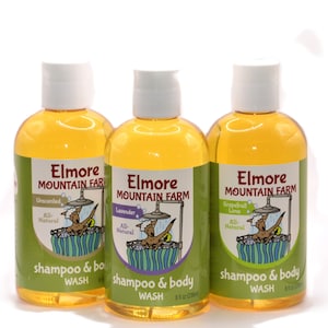 Shampoo & Body Wash All Natural Chemical Free