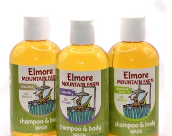 Shampoo & Body Wash All Natural Chemical Free