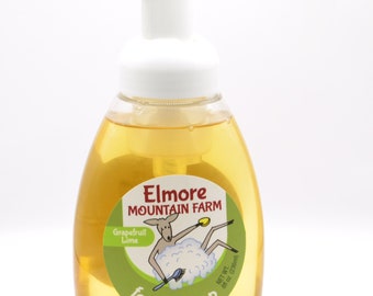 Foaming Soap leaves your skin clean and smooth