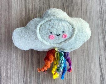 Happy Cloud - Recycled Wool Plush Toy