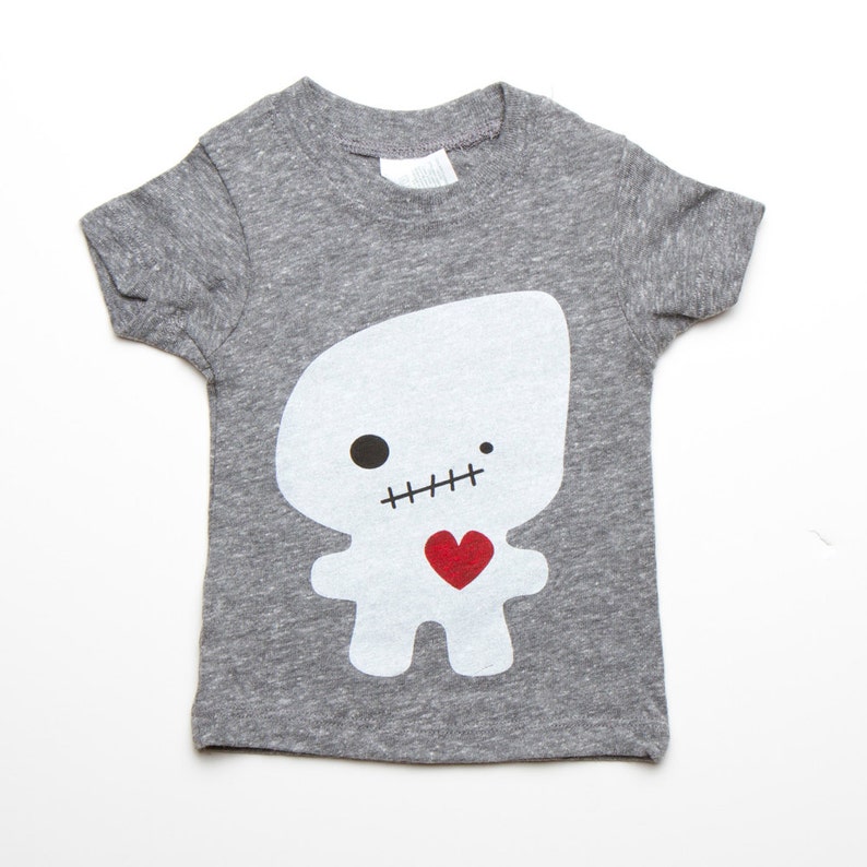 Gray Foodoo Voodoo Monster Baby Toddler Kid T-Shirt CLEARANCE image 2