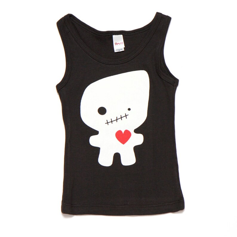 Black Voodoo Foodoo Love Baby Toddler Kid Tank Top CLEARANCE image 3