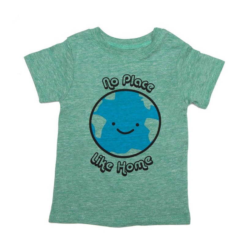 Green Earth Shirt Baby Toddler Kid Boy Girl Shirt Children - Etsy