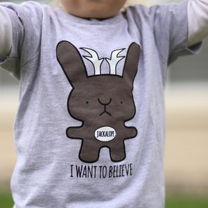 Jackalope Baby Toddler Kid T-Shirt CLEARANCE image 1