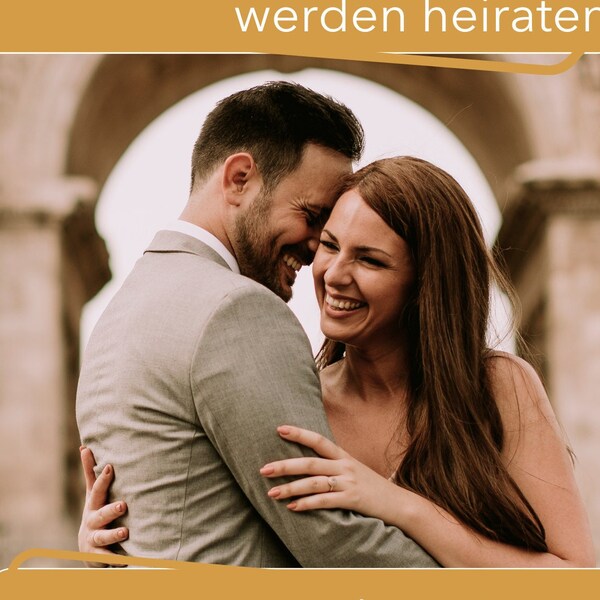 Hochzeit Video Einladung - animierte Hochzeitskarte