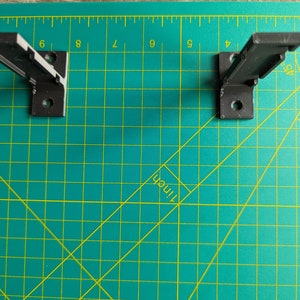 LEGO Inspired Train Track Wall Mount Set | Lego Compatible | Set Of 6 | FDM/3D-Printed
