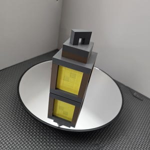Mine Lantern | Tealight / RGB / Wired Options | Kids Gift / Birthday | Kids / Game Room | Dungeon Lantern | FDM/3D-Printed