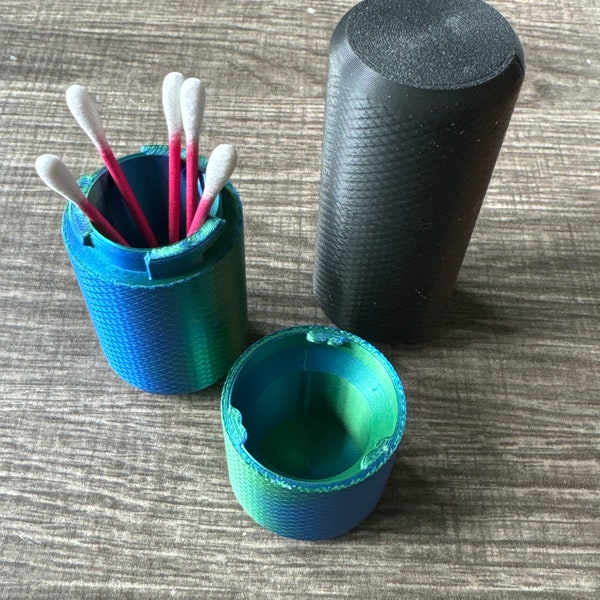 Q Tip Holder Etsy