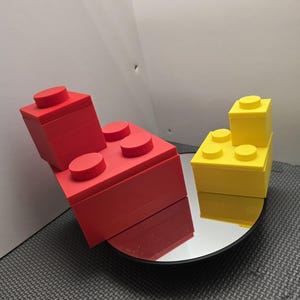 Brick Holder/Organizer! | Stackable Bricks | Kids Gift | Desk Organization | Multiple Size Options! | Lunchbox | FDM/3D-Printed