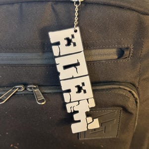 Personalisierte MC / Minen Schlüsselbund | Creeper/Kids Schlüsselanhänger | Gastgeschenk | Schlüsselanhänger | Kinder Schlüsselanhänger | FDM/3D-gedruckt