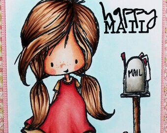 Happy Mail | 2 Digital Stamps