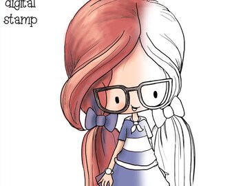 Wryn with Glasses | Digital Stamp
