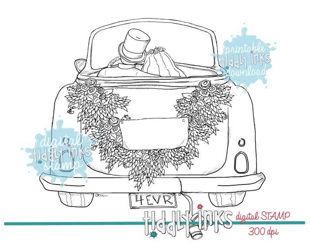 Honeymooners Digital Stamp - Etsy