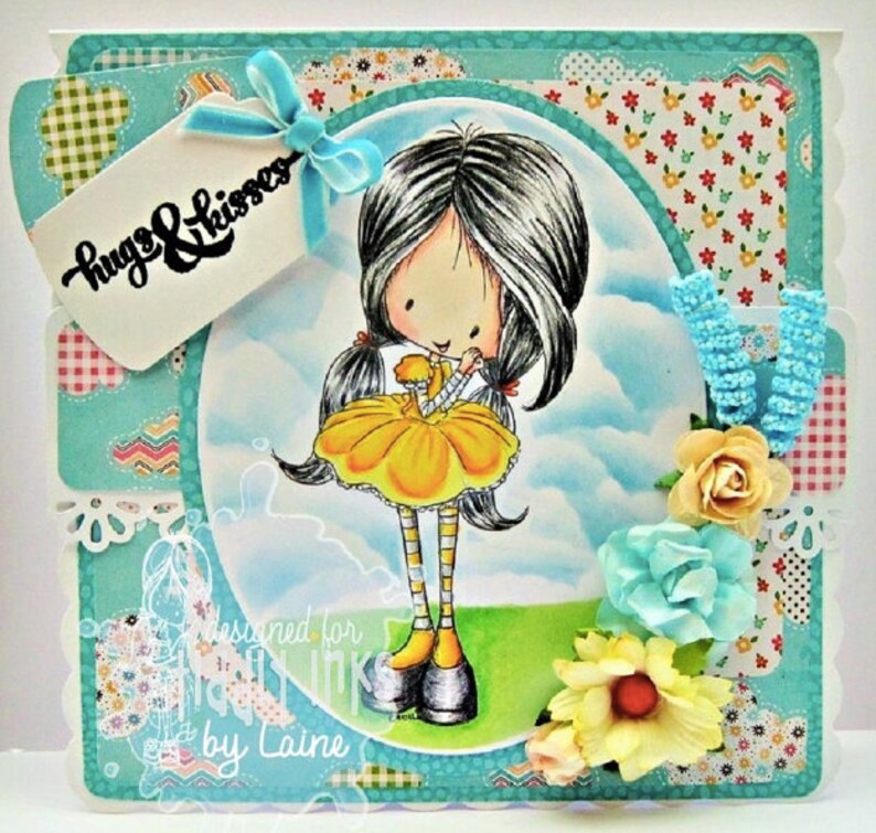 My Happy Thought Digital Stamp Wryn
