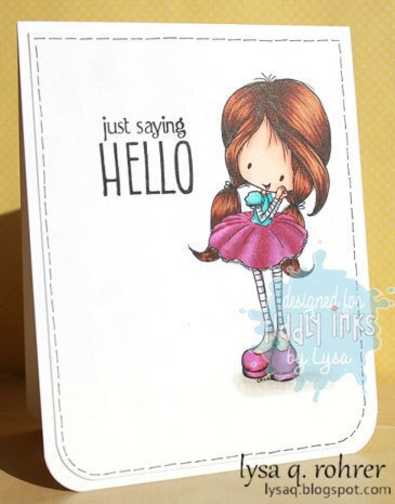 My Happy Thought Digital Stamp Wryn