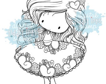 Molly's Heartline | Digital Stamp