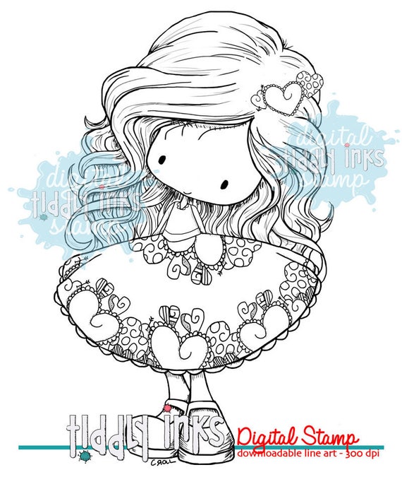 Molly's Heartline | Digital Stamp