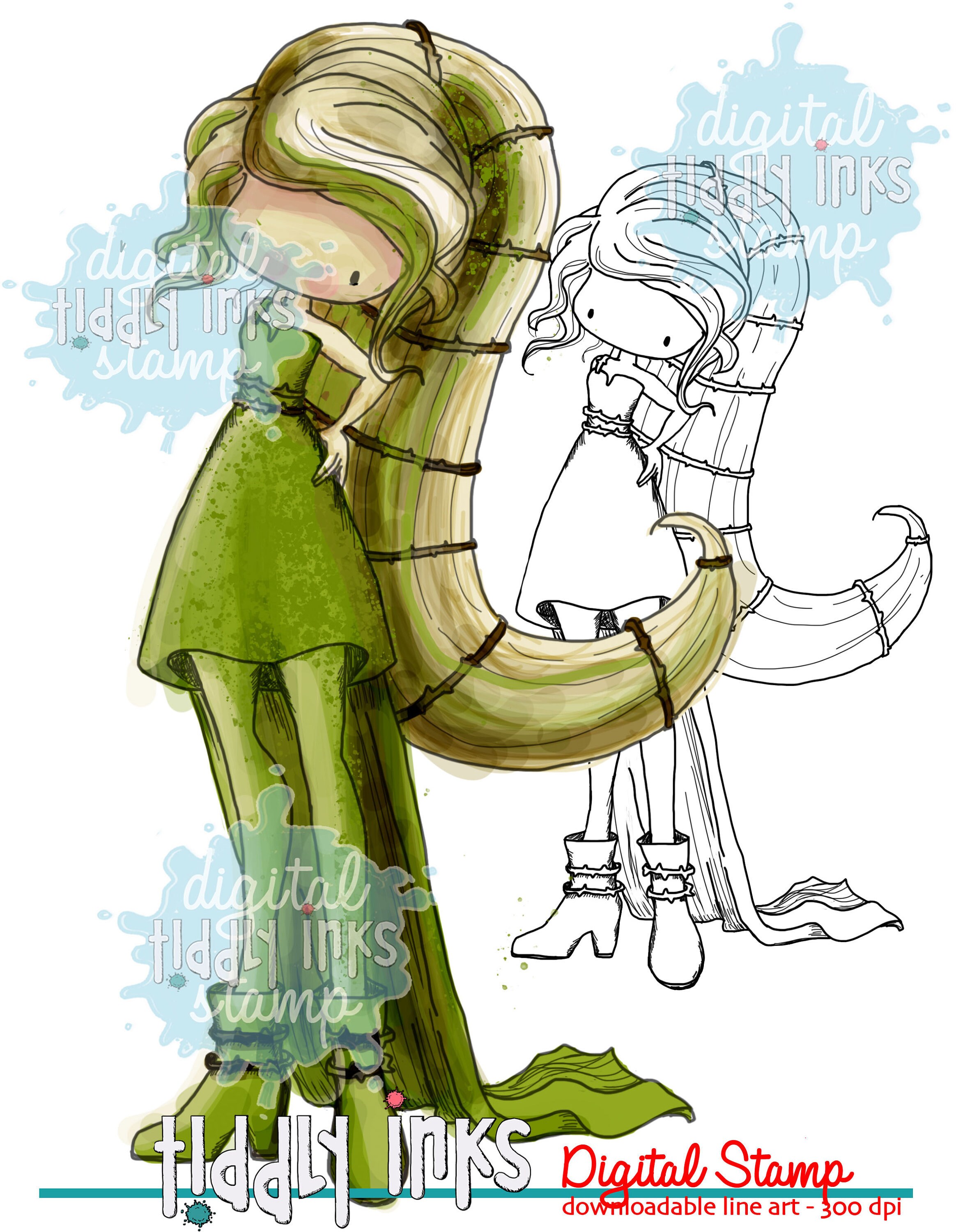 Briar | Digital Stamp