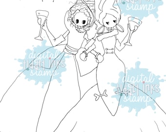 Deadly Debutantes | Digital Stamp