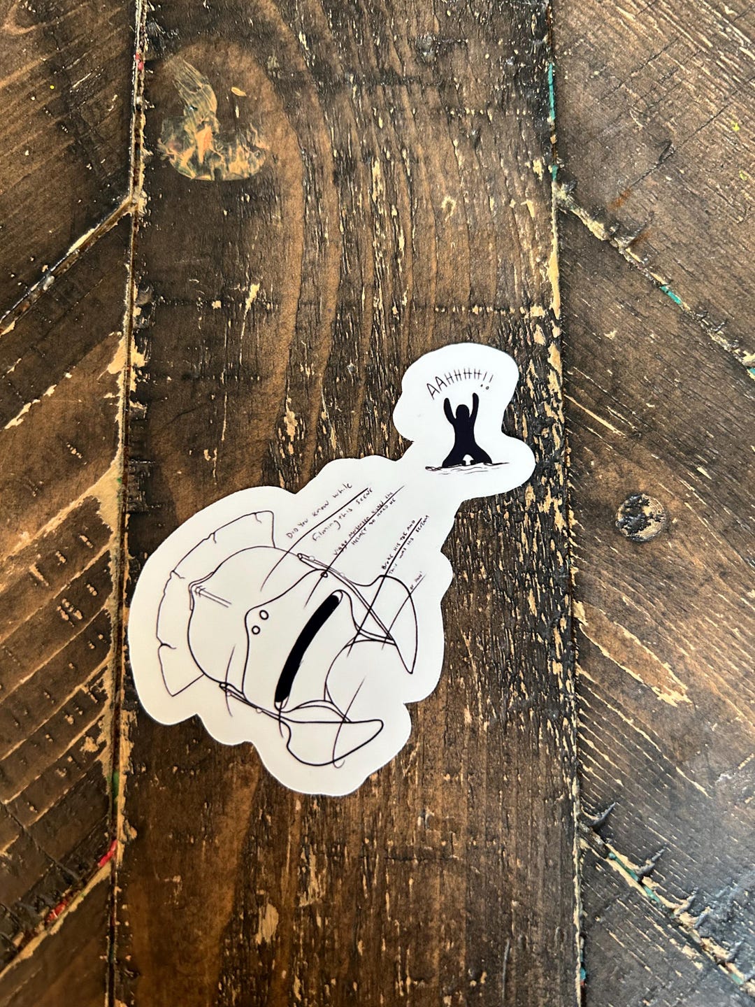 Lord of the Rings Sticker, Original Art, Aragorn Sticker, Funny, Nerdy