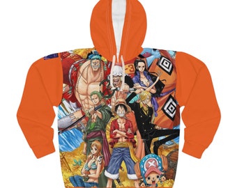 AnimeGearshopFL One Piece Unisex Pullover Hoodie