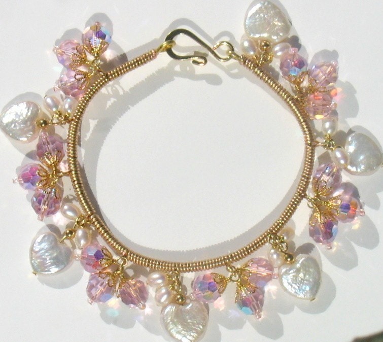 Wire Wrap Bracelet Tutorial Etsy